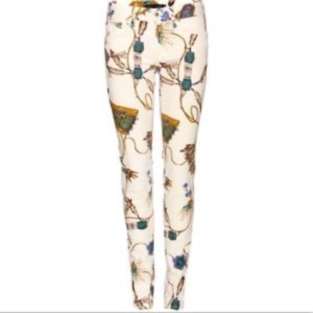 Ralph Lauren Sport Convair Native American print skinny jeans, NWT